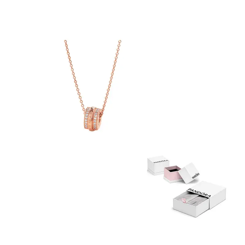 Pandora Медно-серебряный сплав ожерелье Women's Rose Gold
Pandora Медно-серебряный сплав ожерелье Women's Rose Gold