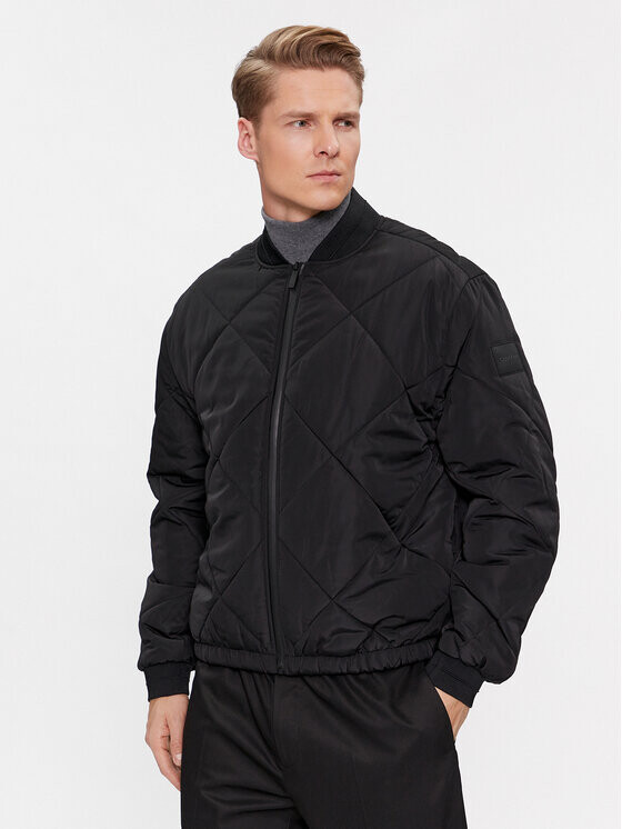 Бомбер стандартного кроя Calvin Klein, черный
Бомбер стандартного кроя Calvin Klein, черный