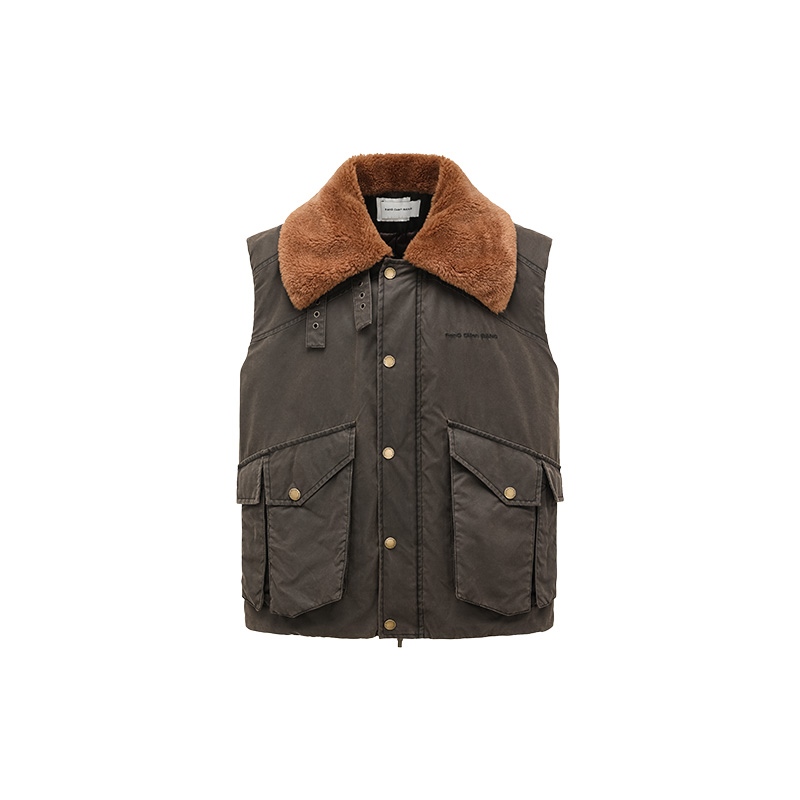 Feng Chen Wang Жилет унисекс тёмно-коричневый, Dark Brown
Feng Chen Wang Жилет унисекс тёмно-коричневый, Dark Brown