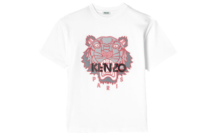 Классическая футболка с изображением головы тигра для мужчин, белая Kenzo, белый
Классическая футболка с изображением головы тигра для мужчин, белая Kenzo, белый