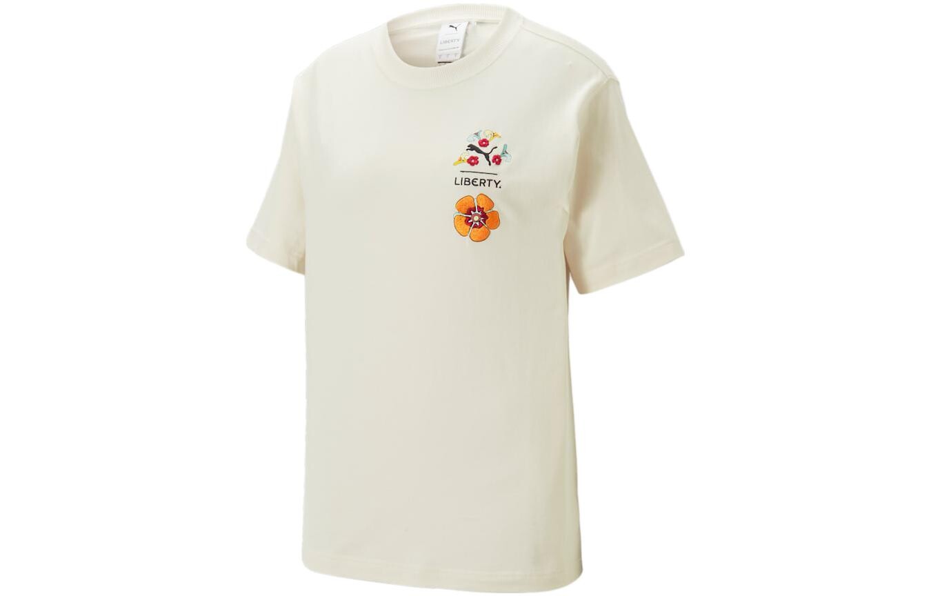 X Liberty Co-branded SS23 Футболка женская Off White Puma
X Liberty Co-branded SS23 Футболка женская Off White Puma