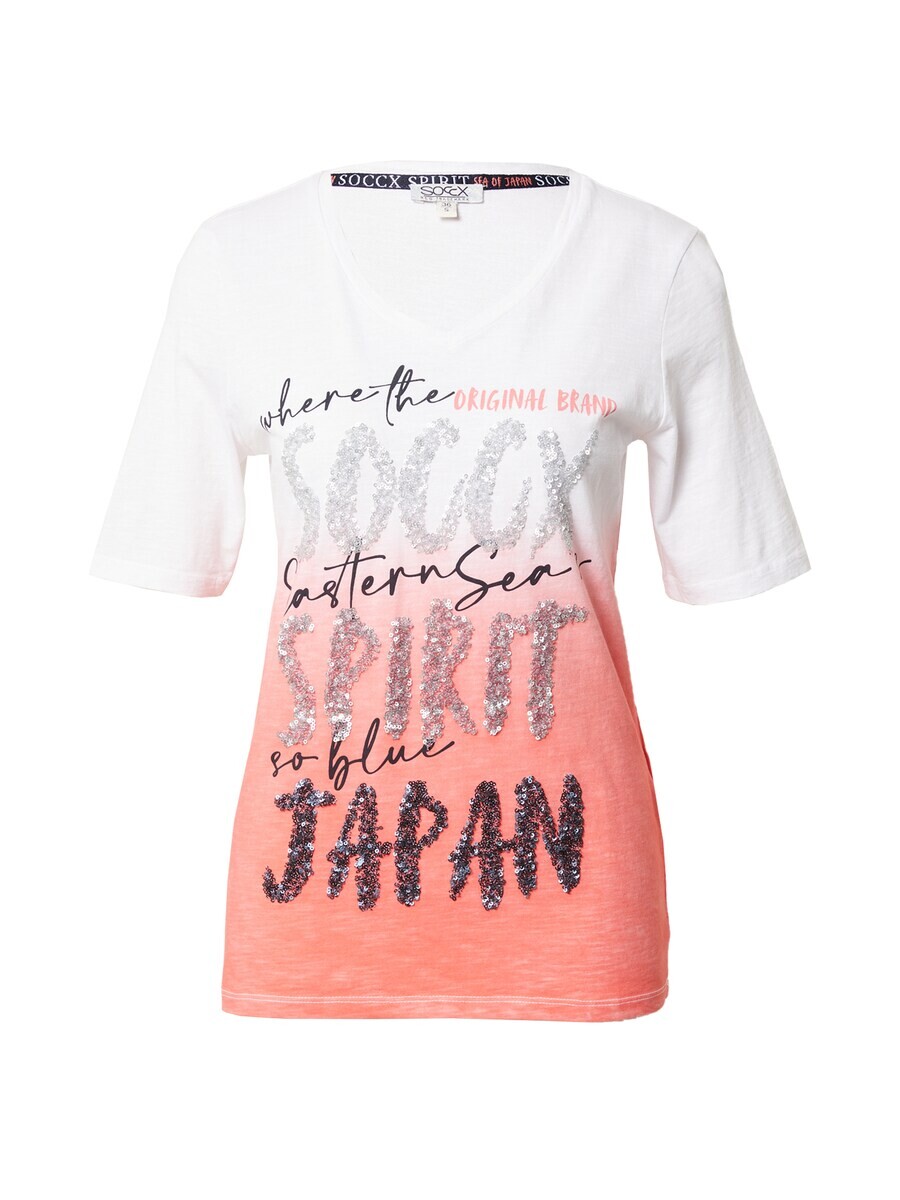 Футболка Soccx Shirt Konnichiwa, белый
Футболка Soccx Shirt Konnichiwa, белый