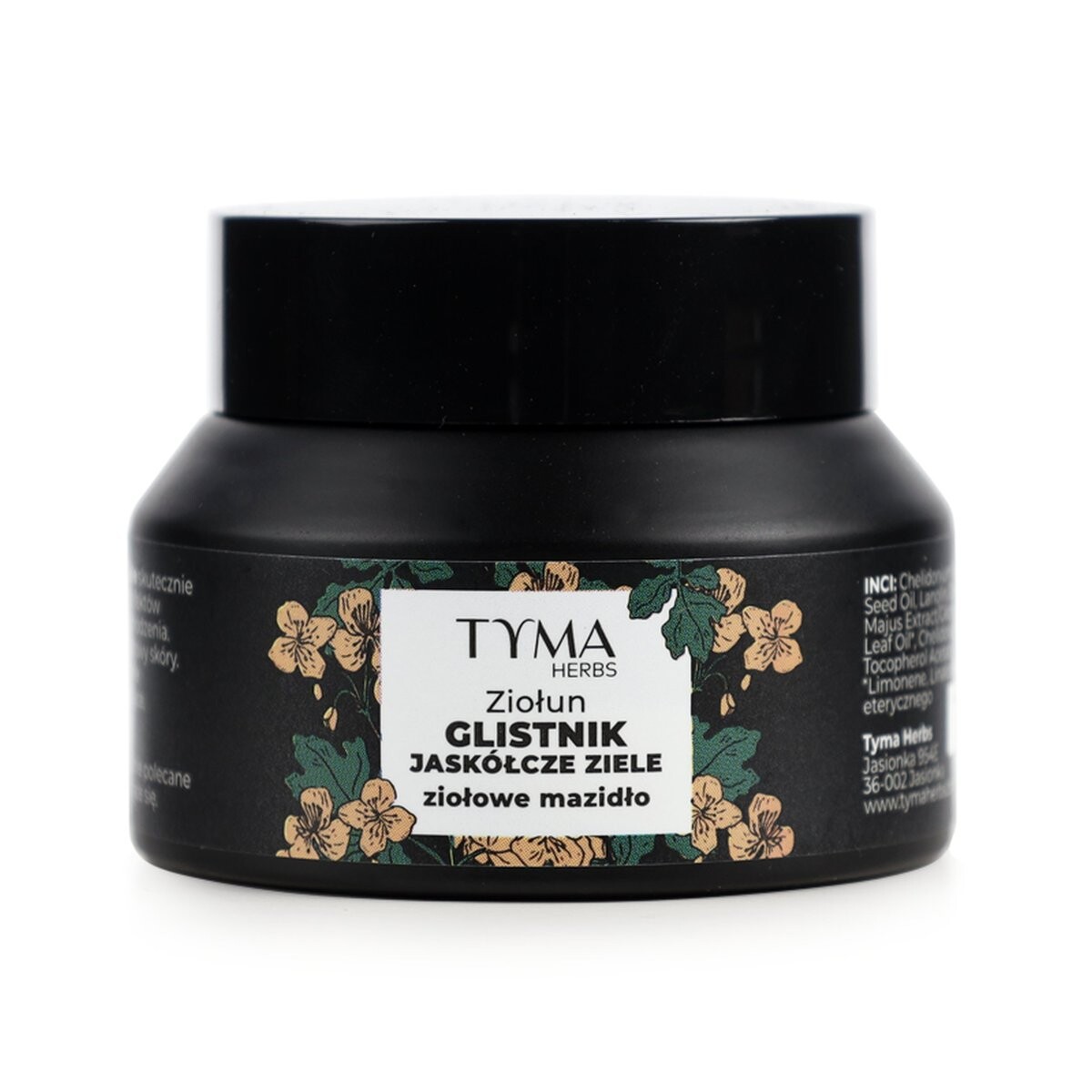 Tyma Herbs, Травяная мазь с чистотелом, 50 мл
Tyma Herbs, Травяная мазь с чистотелом, 50 мл