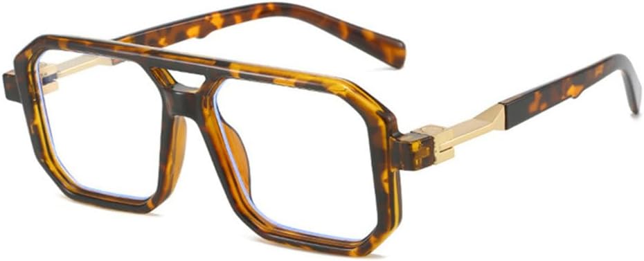 Солнцезащитные очки с двойной перемычкой для женщин, модные градиентные очки с защитой от УФ-излучения UV400, ретро-многоугольные солнцезащитные очки для мужчин generic, Leopard Clear
Солнцезащитные очки с двойной перемычкой для женщин, модные градиентные очки с защитой от УФ-излучения UV400, ретро-многоугольные солнцезащитные очки для мужчин generic, Leopard Clear