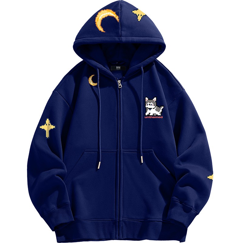 Толстовка с принтом унисекс UNthemed, синий
Толстовка с принтом унисекс UNthemed, синий