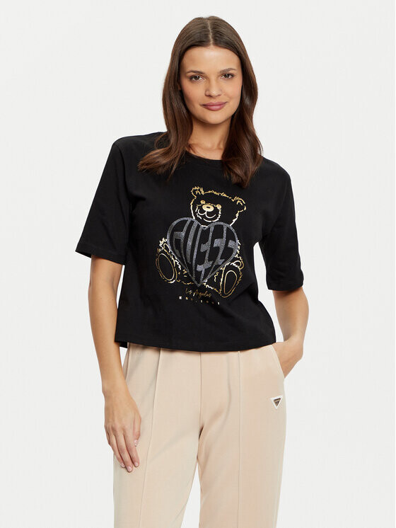 Футболка стандартного кроя Guess, черный
Футболка стандартного кроя Guess, черный