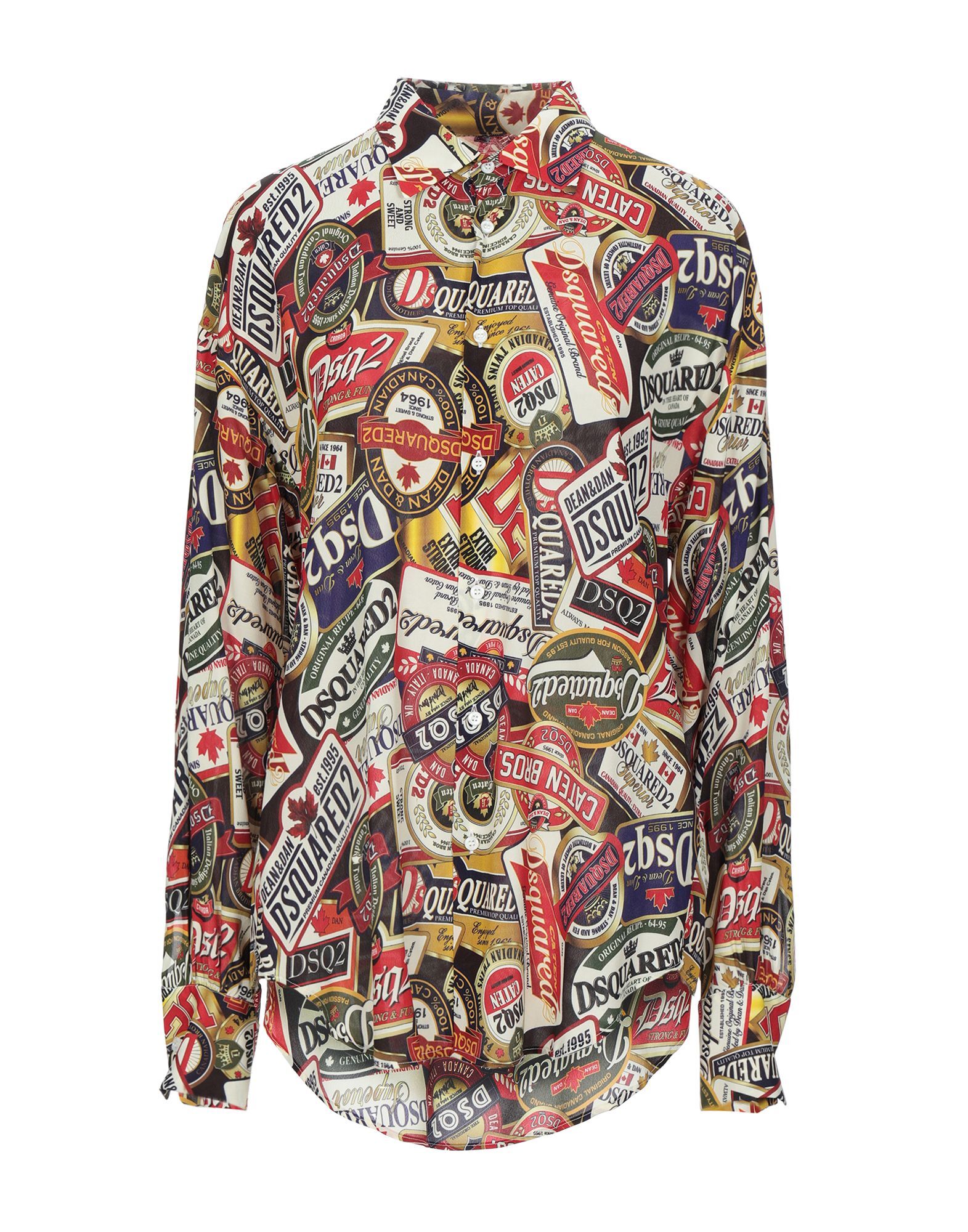 Рубашка Dsquared2, слоновая кость
Рубашка Dsquared2, слоновая кость