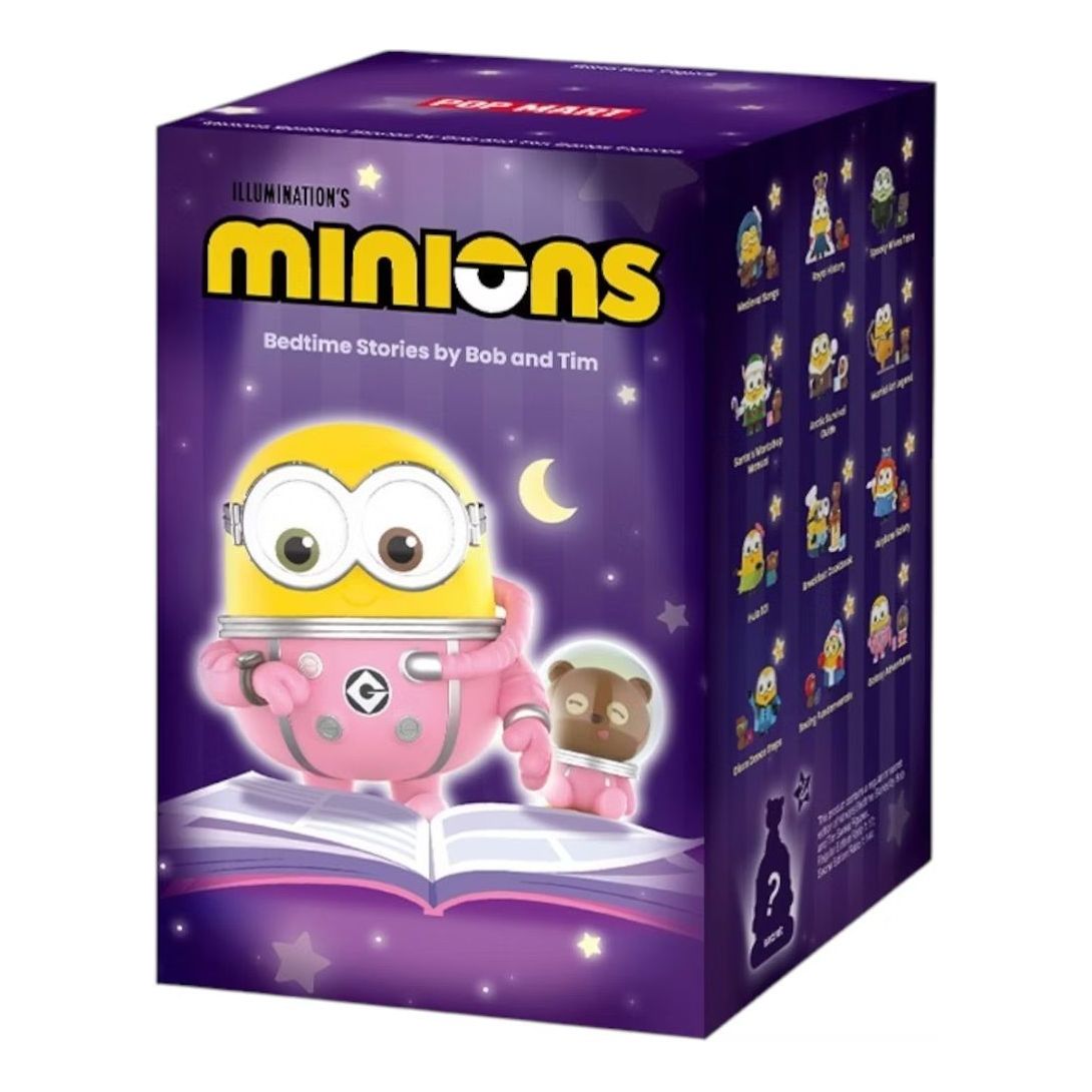 Фигурка Pop Mart Minions Bedtime Stories by Bob and Tim Figures Sealed Case (1 Blind Box)
Фигурка Pop Mart Minions Bedtime Stories by Bob and Tim Figures Sealed Case (1 Blind Box)