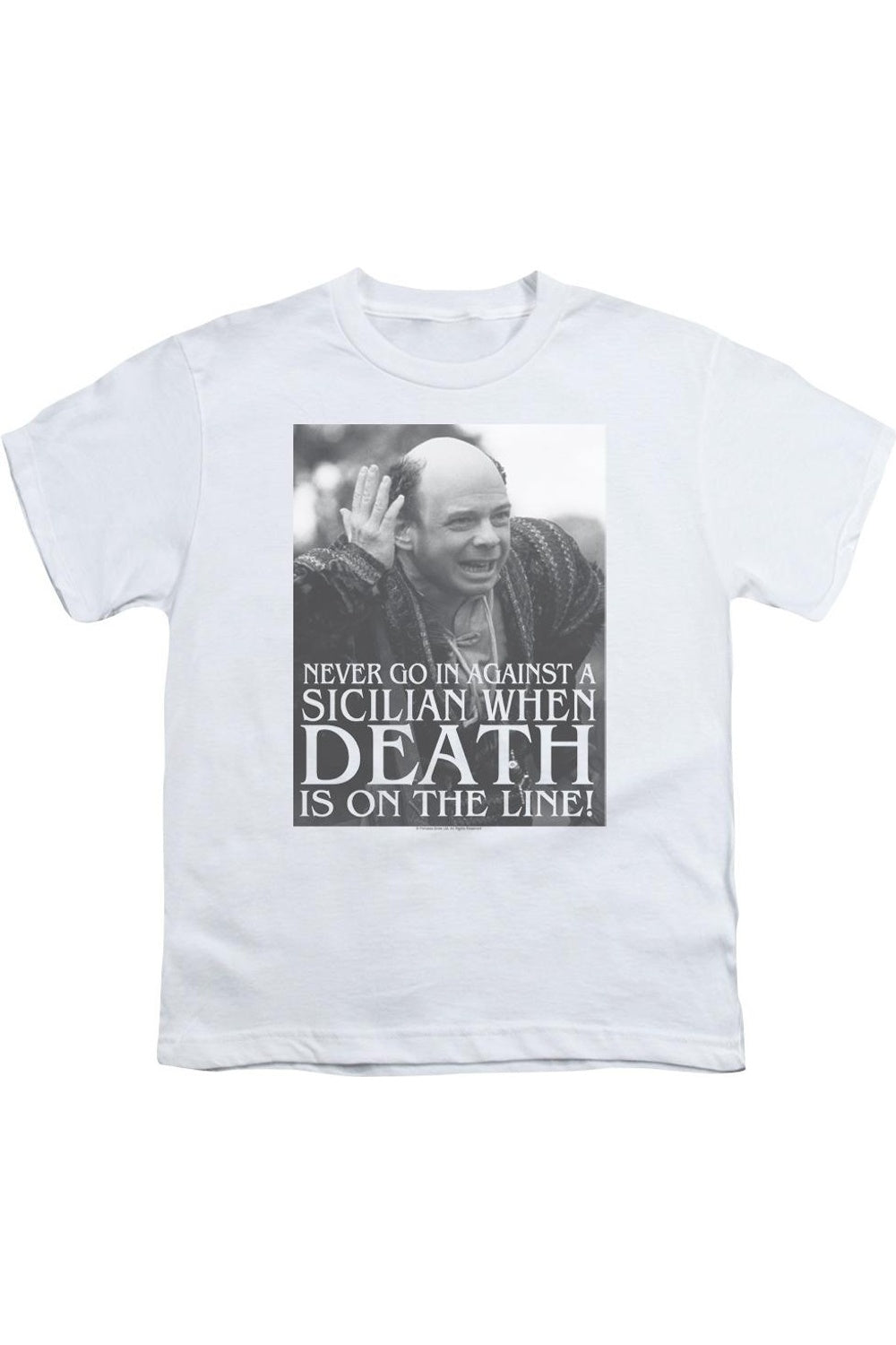 Футболка с коротким рукавом "Принцесса-невеста" в сицилийском стиле для детей Gildan, белый
Футболка с коротким рукавом "Принцесса-невеста" в сицилийском стиле для детей Gildan, белый