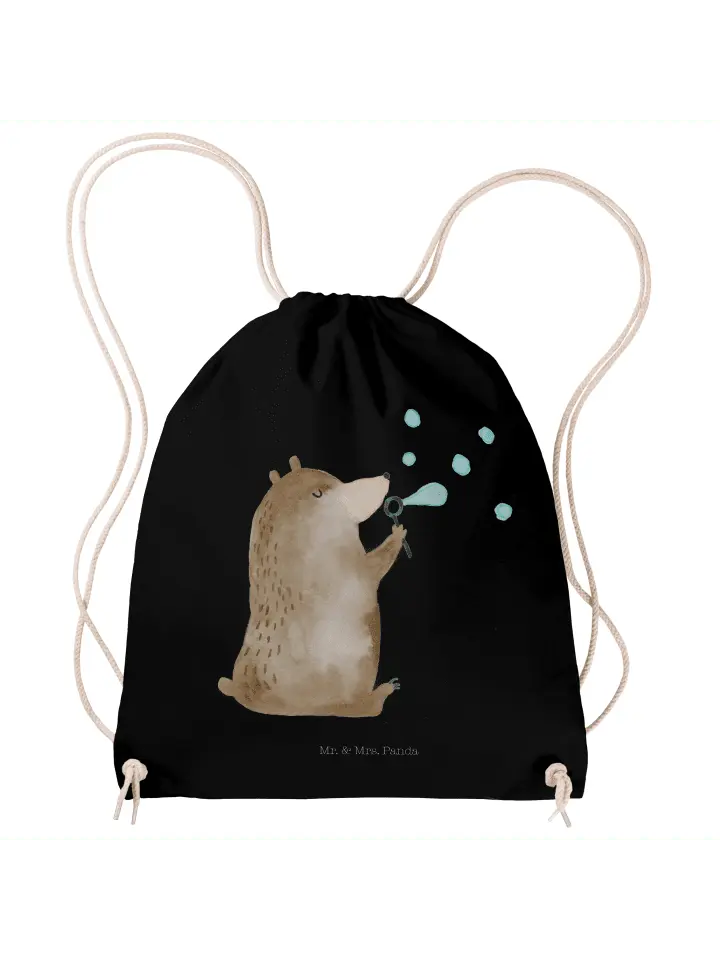 Спортивная сумка Mr & Mrs Panda Sportbeutel Bär Seifenblasen ohne Spruch, черный
Спортивная сумка Mr & Mrs Panda Sportbeutel Bär Seifenblasen ohne Spruch, черный