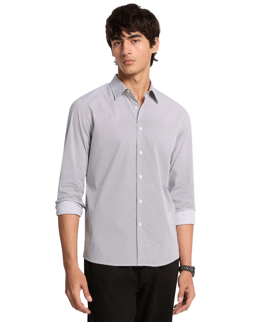 Мужская классическая рубашка с микропринтом Michael Kors, Light blue
Мужская классическая рубашка с микропринтом Michael Kors, Light blue