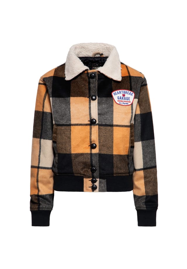 Зимняя куртка с вышивкой на спине Heartbreak Garage Queen Kerosin, желтый
Зимняя куртка с вышивкой на спине Heartbreak Garage Queen Kerosin, желтый