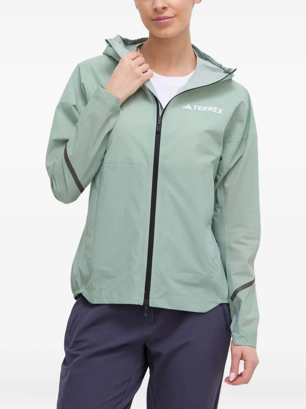 Куртка с капюшоном и светоотражающими вставками Adidas, зеленый
Куртка с капюшоном и светоотражающими вставками Adidas, зеленый