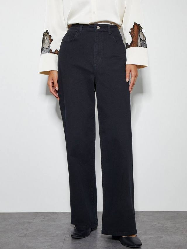 Рубиновые джинсы с широкими штанинами Monsoon, черный
Рубиновые джинсы с широкими штанинами Monsoon, черный