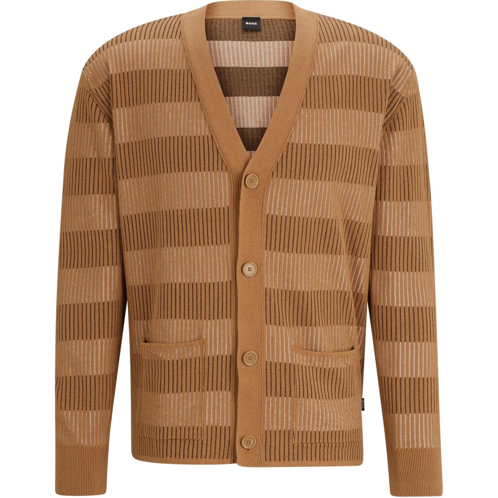 Вязаный свитер мужской бежевый HUGO BOSS
Вязаный свитер мужской бежевый HUGO BOSS