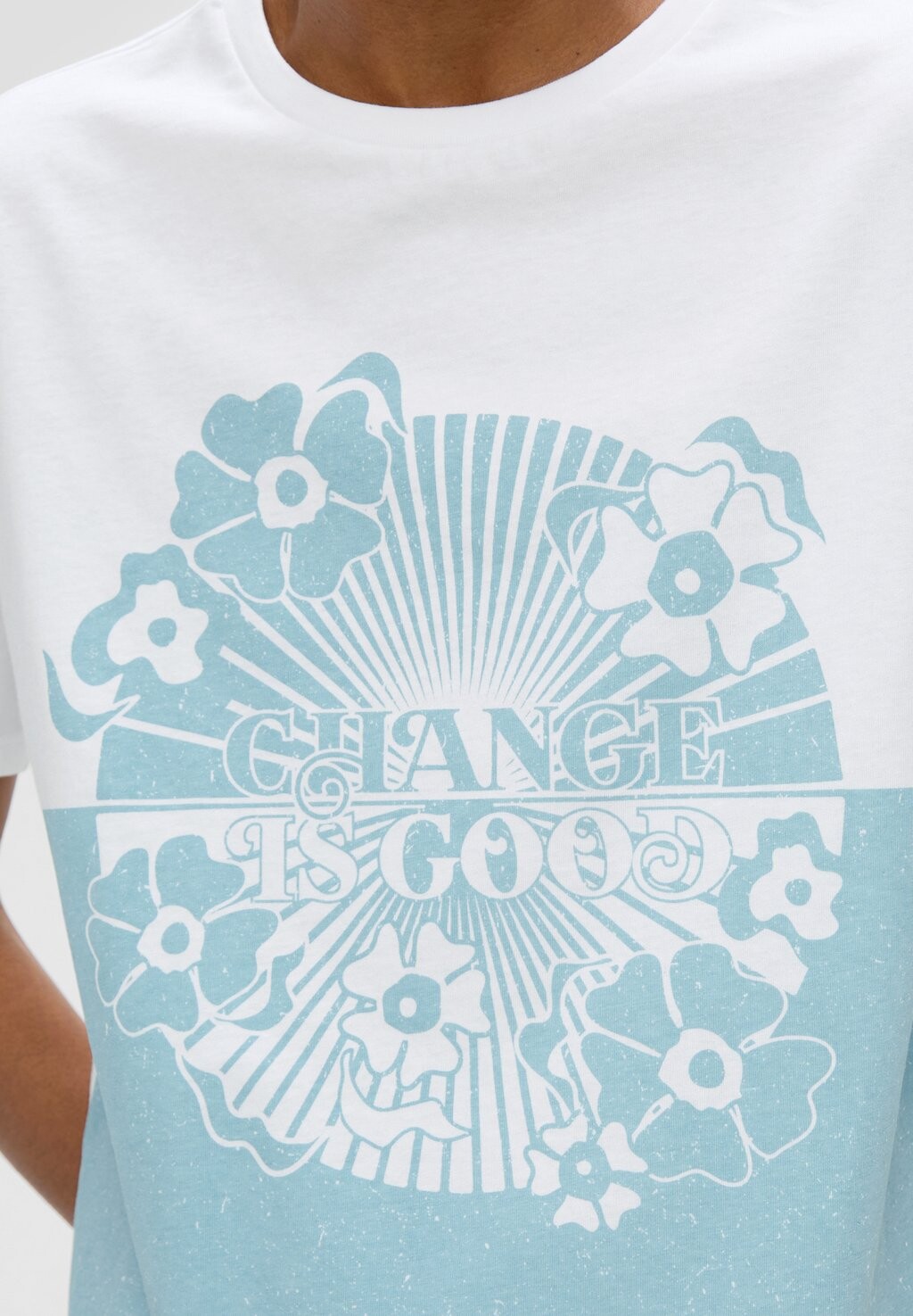 Принт на футболке LOOSE-FIT QS, мята
Принт на футболке LOOSE-FIT QS, мята