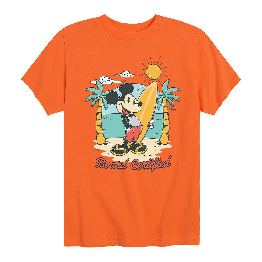 Сертифицированная футболка с рисунком Disney's Mickey Mouse для мальчиков 8–20 лет, оранжевый
Сертифицированная футболка с рисунком Disney's Mickey Mouse для мальчиков 8–20 лет, оранжевый