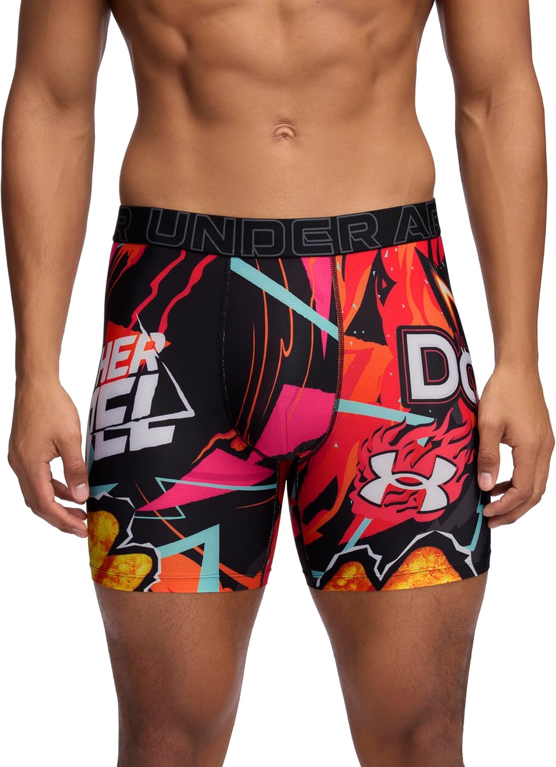 Under Armour мужские боксеры Performance Tech Mesh Print Singles, 6", Nacho Cheese Doritos
Under Armour мужские боксеры Performance Tech Mesh Print Singles, 6", Nacho Cheese Doritos