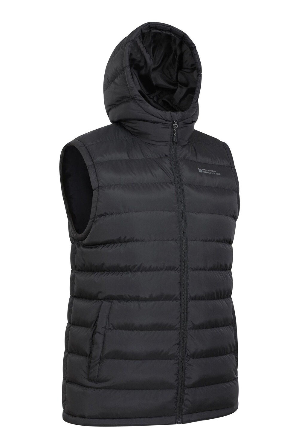 Мужской утепленный жилет с капюшоном Seasons Mountain Warehouse, черный
Мужской утепленный жилет с капюшоном Seasons Mountain Warehouse, черный