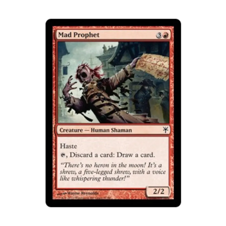 CCG Безумный Пророк (К), MTG - Duel Decks - Sorin vs. Tibalt
CCG Безумный Пророк (К), MTG - Duel Decks - Sorin vs. Tibalt