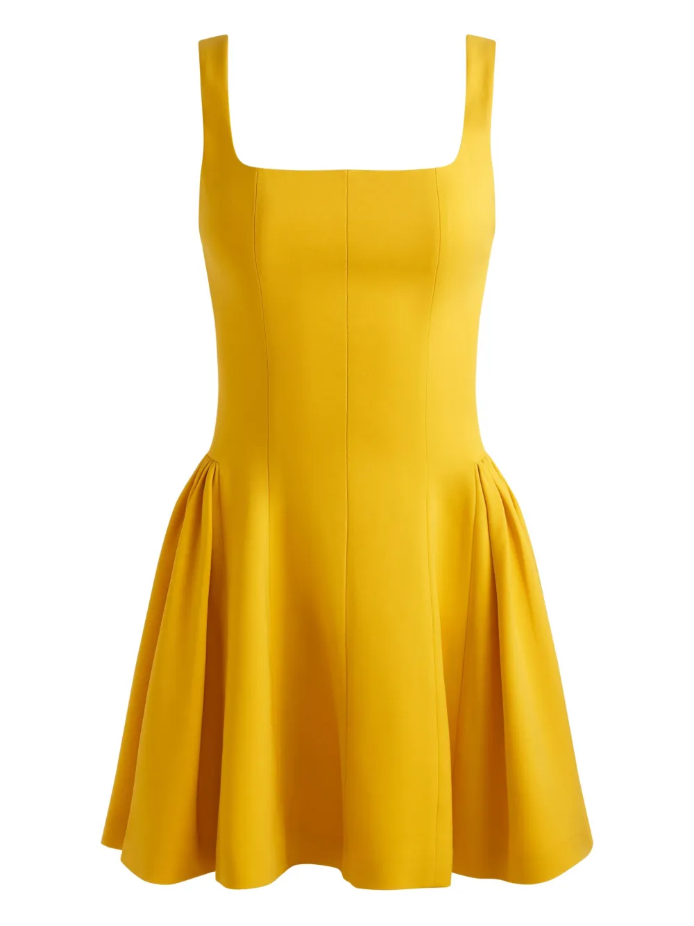 Расклешенное платье мини Vera alice + olivia, желтый 
Расклешенное платье мини Vera alice + olivia, желтый