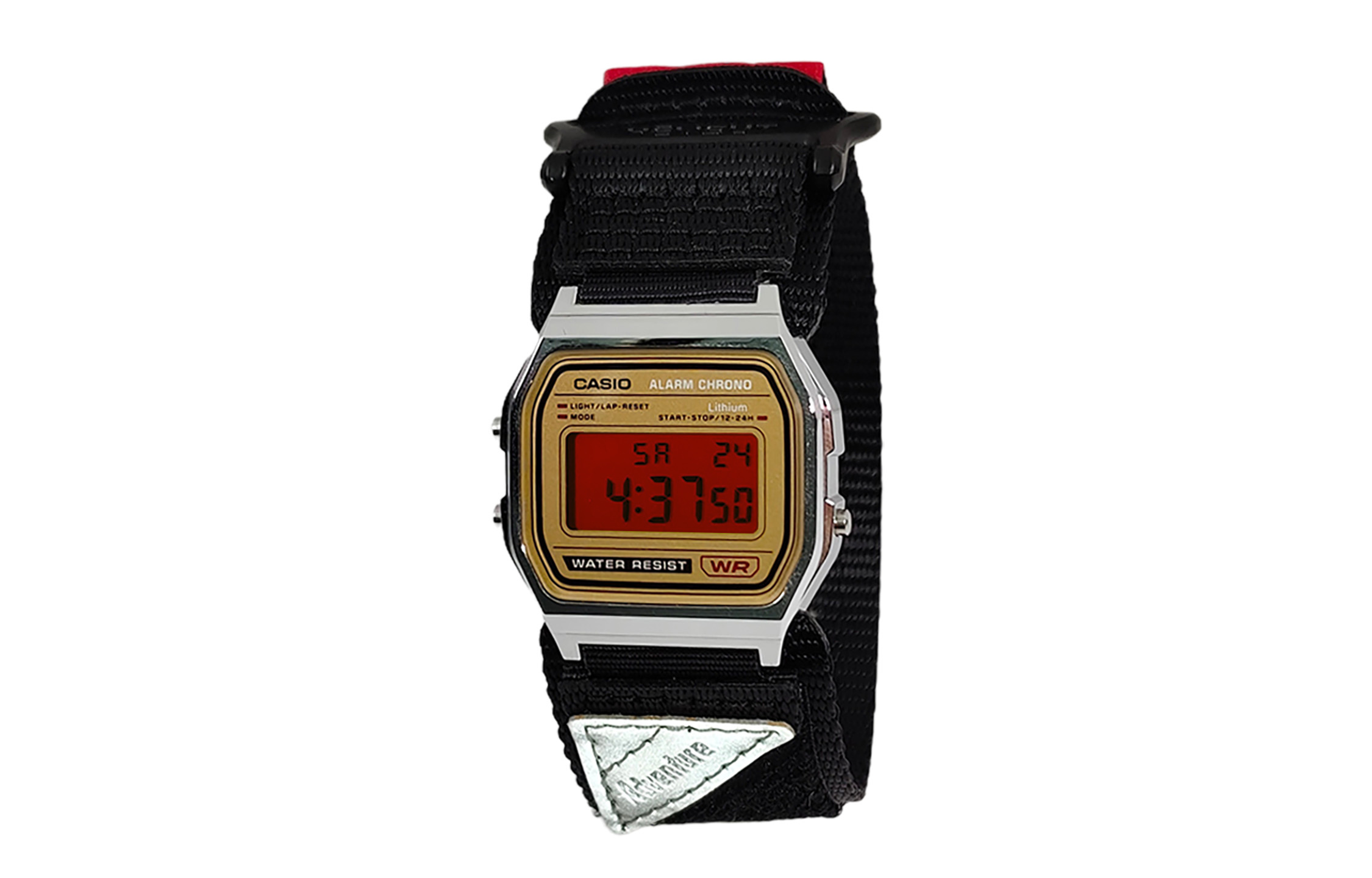 CASIO Ретрофит серия электронный механизм нейлоновый ремешок часы мужские gold циферблат
CASIO Ретрофит серия электронный механизм нейлоновый ремешок часы мужские gold циферблат