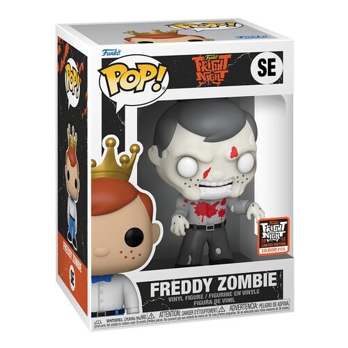 Funko POP Fright Night SE Фредди Зомби, 10000 шт., специальное издание Funko POP!
Funko POP Fright Night SE Фредди Зомби, 10000 шт., специальное издание Funko POP!