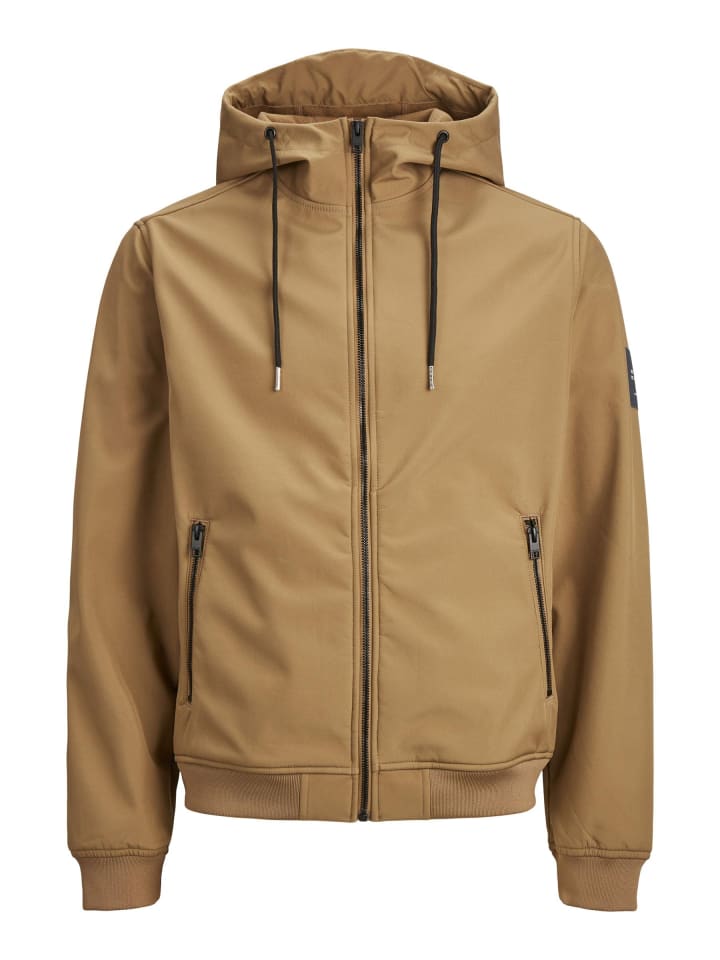 Куртка софтшелл цвета выдры Jack & Jones
Куртка софтшелл цвета выдры Jack & Jones