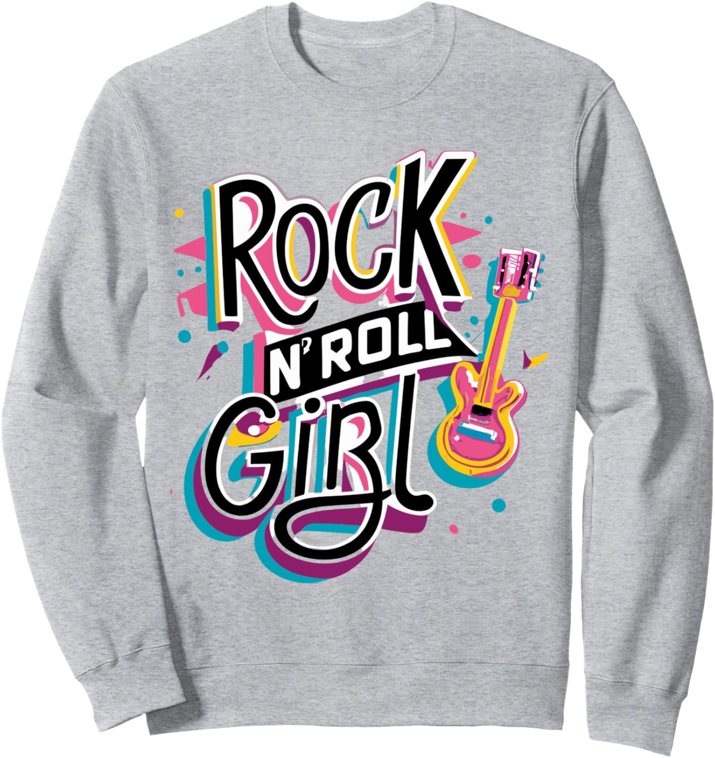 Ретро-костюм в стиле рок-н-ролл, толстовка с изображением рок-музыки Rock N Roll Girl Halloween Costumes, серый
Ретро-костюм в стиле рок-н-ролл, толстовка с изображением рок-музыки Rock N Roll Girl Halloween Costumes, серый