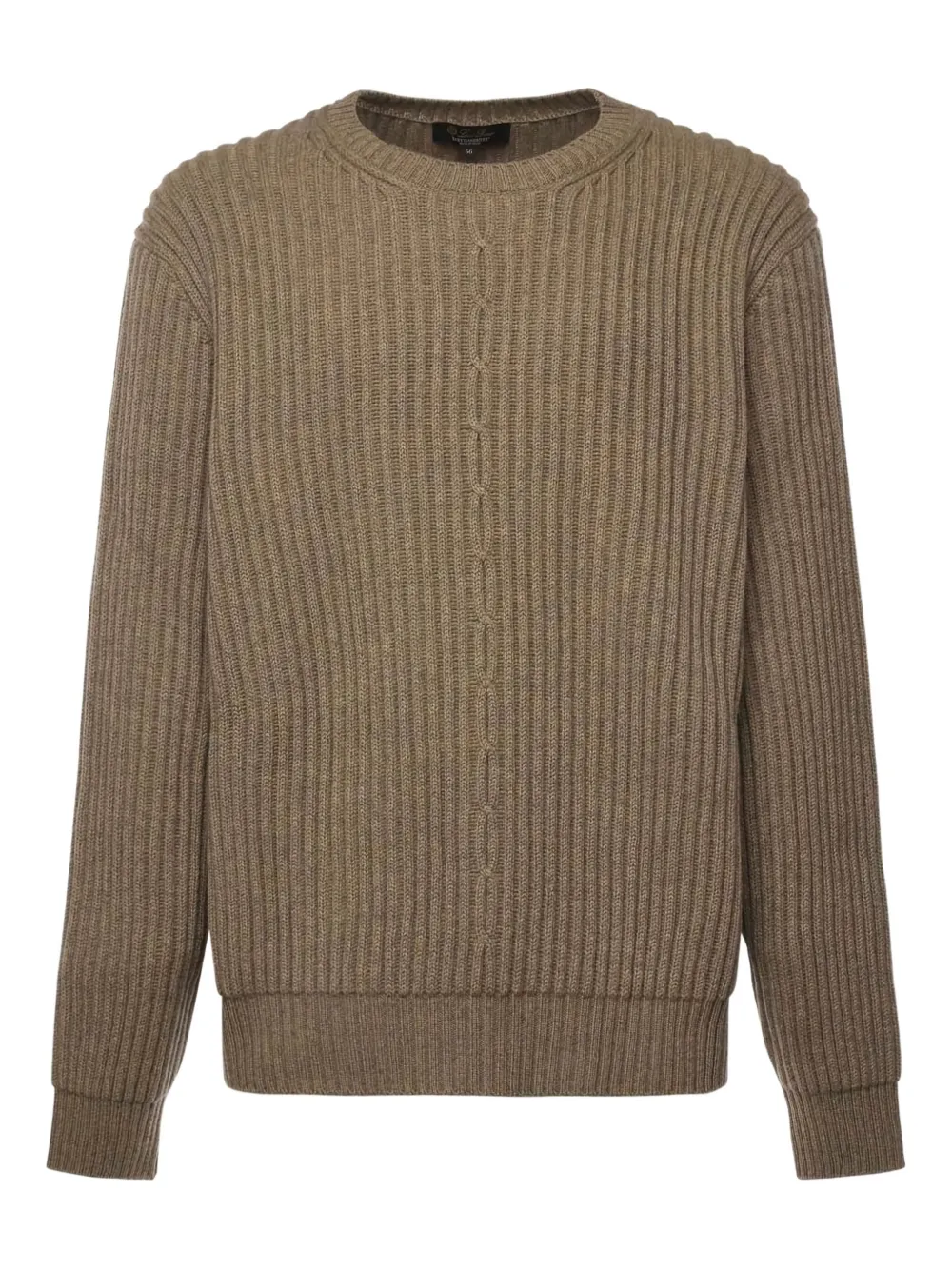 Свитер с круглым вырезом в рубчик Loro Piana, коричневый
Свитер с круглым вырезом в рубчик Loro Piana, коричневый