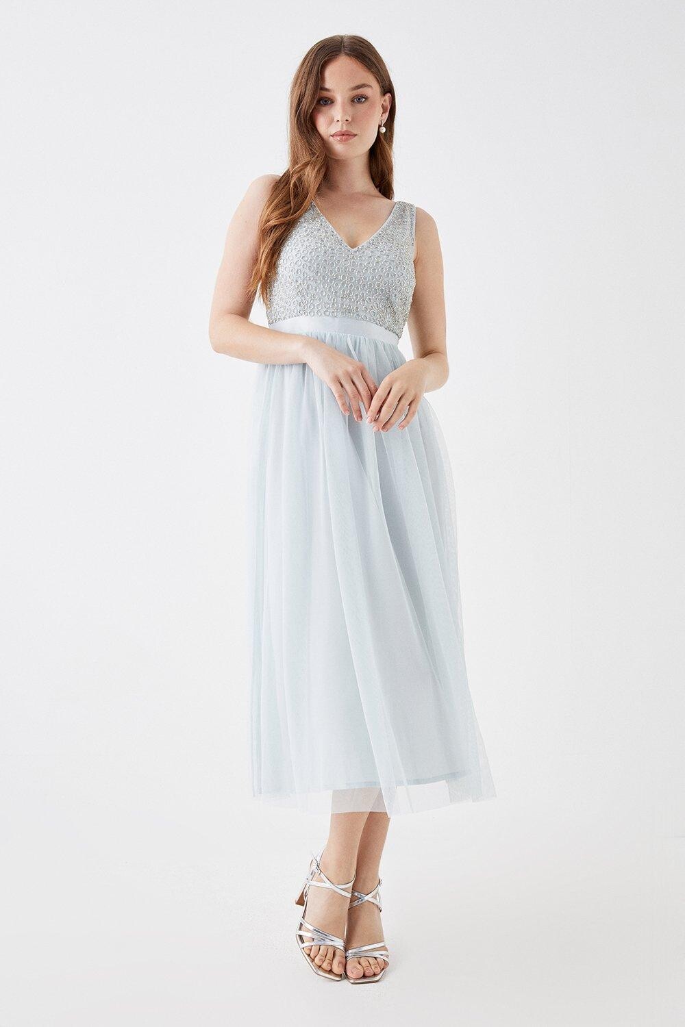 Платье миди из сетки с декорированным лифом и лифом Debut London by Coast Circle Debenhams, зеленый
Платье миди из сетки с декорированным лифом и лифом Debut London by Coast Circle Debenhams, зеленый