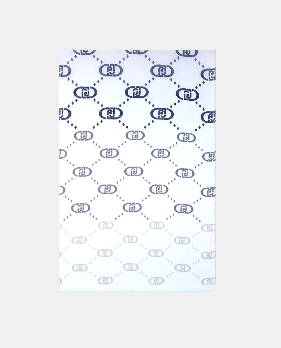 Стильный шарф с логотипом и градиентом Liujo, светло-голубой
Стильный шарф с логотипом и градиентом Liujo, светло-голубой