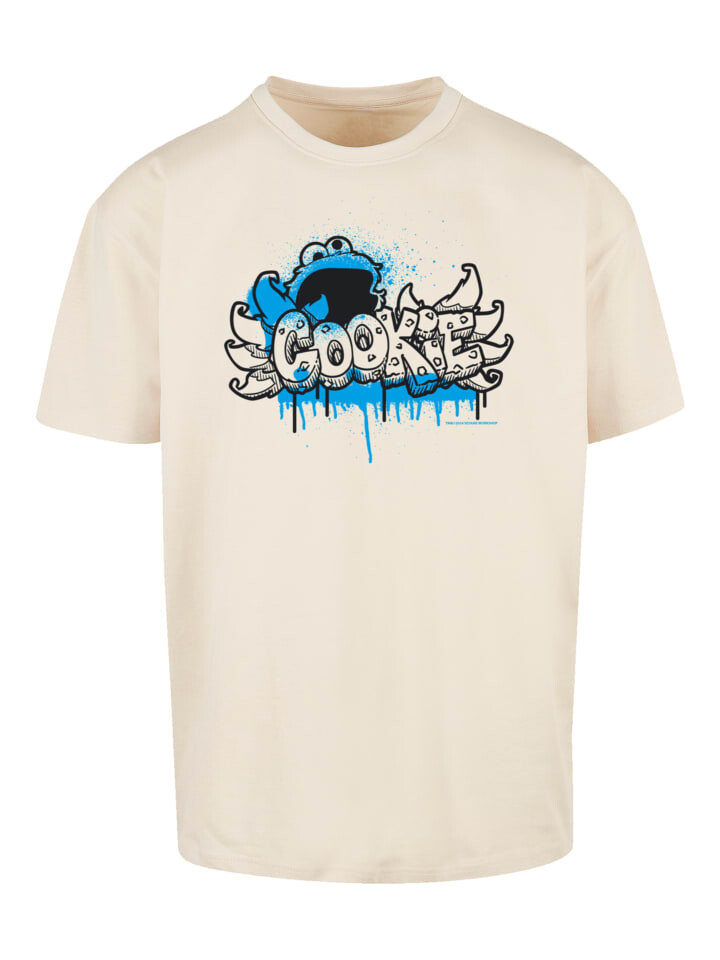 Футболка F4NT4STIC Heavy Oversize T-Shirt Sesamstraße Cookie Fingers Graffiti, песочный
Футболка F4NT4STIC Heavy Oversize T-Shirt Sesamstraße Cookie Fingers Graffiti, песочный