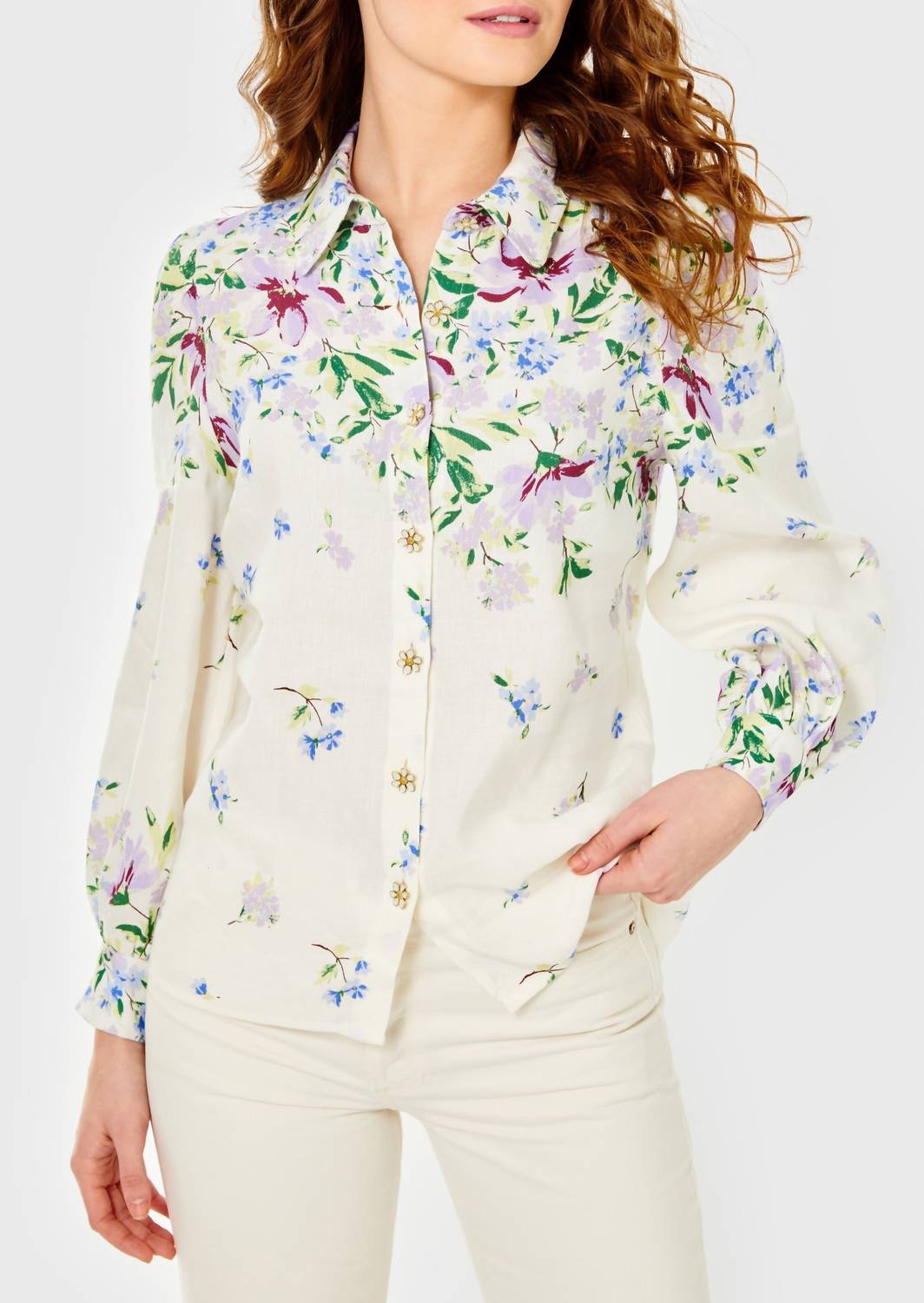 Льняная блузка Fleur в цветочном принте Provence Cartolina Nantucket, Fleurs De Provence
Льняная блузка Fleur в цветочном принте Provence Cartolina Nantucket, Fleurs De Provence