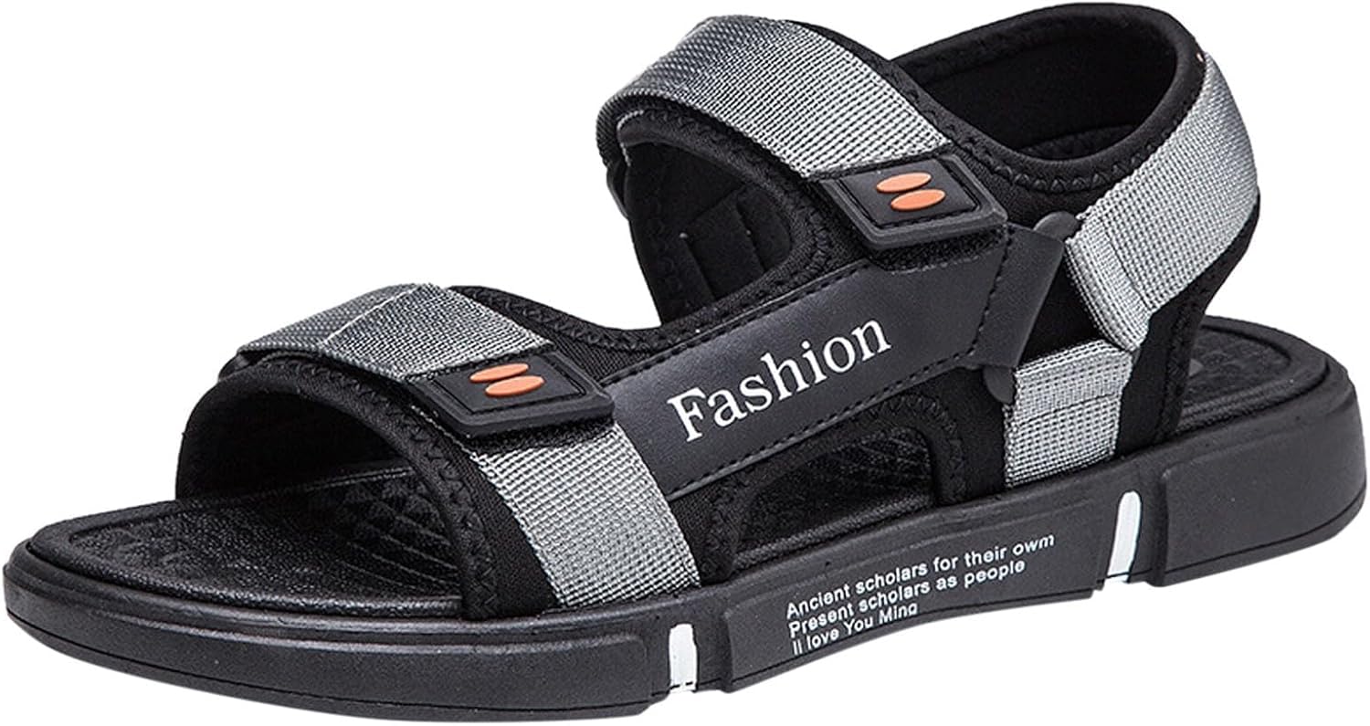 Мужские спортивные сандалии ZDLJYL с регулируемым ремешком, противоскользящие, для пляжа и воды, с толстой амортизирующей подошвой, повседневные сандалии-рыбака, серый
Мужские спортивные сандалии ZDLJYL с регулируемым ремешком, противоскользящие, для пляжа и воды, с толстой амортизирующей подошвой, повседневные сандалии-рыбака, серый