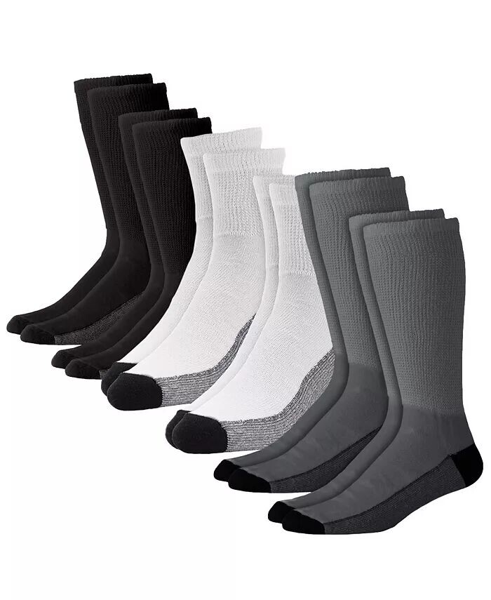 Мужские носки длиной 1/4 дюйма с мягкой подошвой, 6 пар KingSize, мультиколор
Мужские носки длиной 1/4 дюйма с мягкой подошвой, 6 пар KingSize, мультиколор