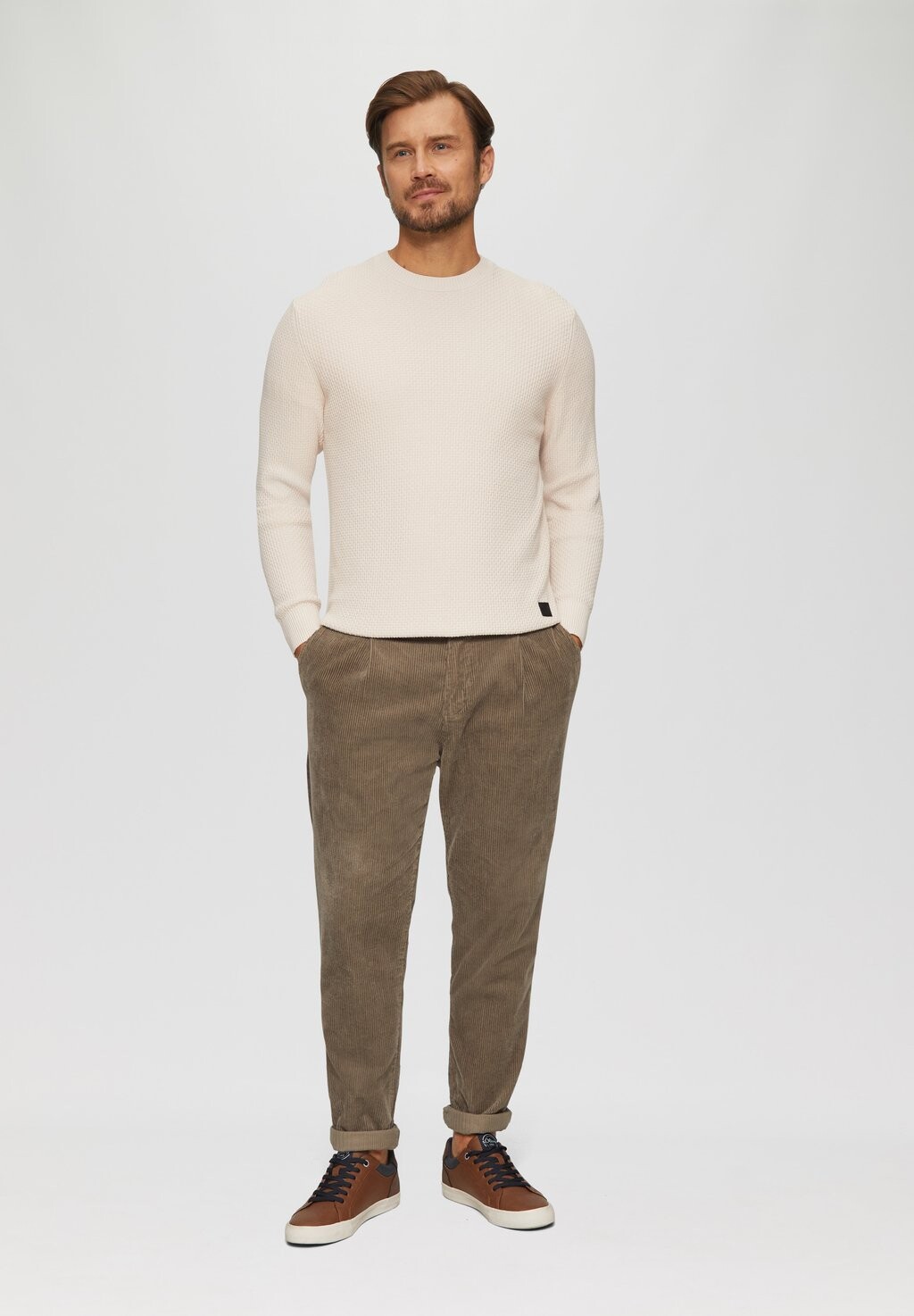 Джемпер MIT MUSTERSTRUKTUR s.Oliver, молочный
Джемпер MIT MUSTERSTRUKTUR s.Oliver, молочный