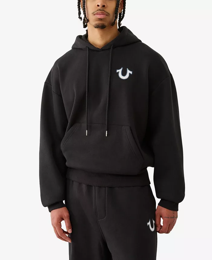 Мужская худи с логотипом из сетчатой ткани True Religion, черный
Мужская худи с логотипом из сетчатой ткани True Religion, черный