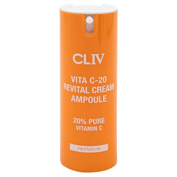 Ампула для лица, 15 мл Cliv Vita c 20 revital
Ампула для лица, 15 мл Cliv Vita c 20 revital