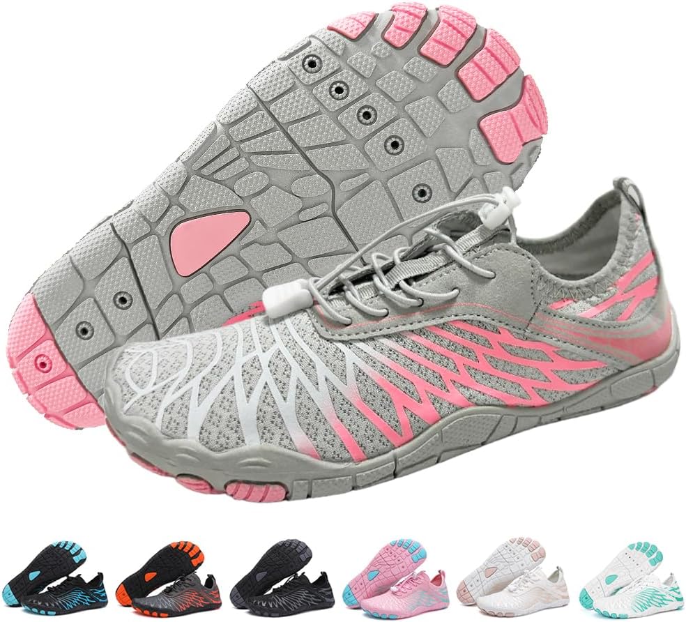 Кроссовки для походов для женщин и мужчин, профессиональная здоровая и противоскользящая водная обувь для женщин и мужчин, кроссовки с широкой передней частью, кроссовки-ботинки унисекс Eleton, Pinkgreya
Кроссовки для походов для женщин и мужчин, профессиональная здоровая и противоскользящая водная обувь для женщин и мужчин, кроссовки с широкой передней частью, кроссовки-ботинки унисекс Eleton, Pinkgreya