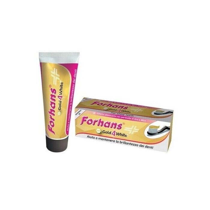 Зубная паста Gold4white Pasta Dentífrica Forhans, 12
Зубная паста Gold4white Pasta Dentífrica Forhans, 12