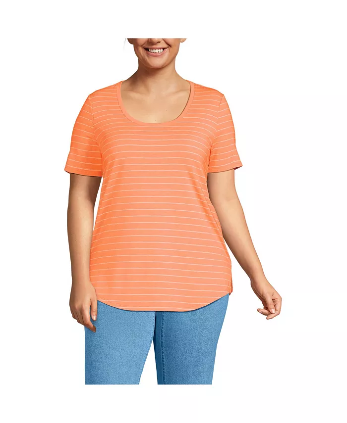Футболка-туника Power Performance с короткими рукавами, круглым вырезом и закругленным подолом размера плюс Lands' End, оранжевый
Футболка-туника Power Performance с короткими рукавами, круглым вырезом и закругленным подолом размера плюс Lands' End, оранжевый