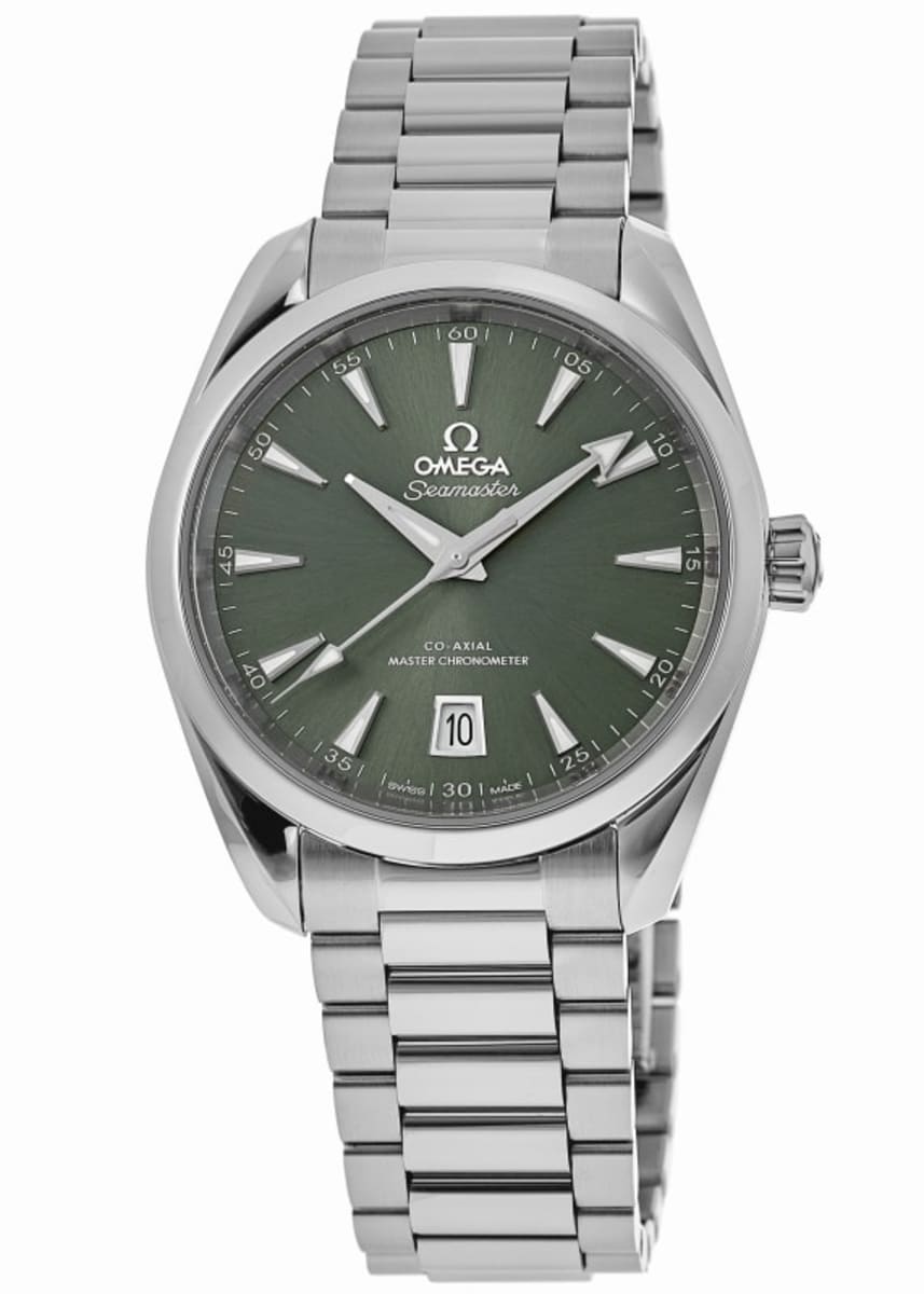 Omega Seamaster Aqua Terra Shades кварцевые стальные часы с зеленым циферблатом 220.10.38.20.10.002
Omega Seamaster Aqua Terra Shades кварцевые стальные часы с зеленым циферблатом 220.10.38.20.10.002