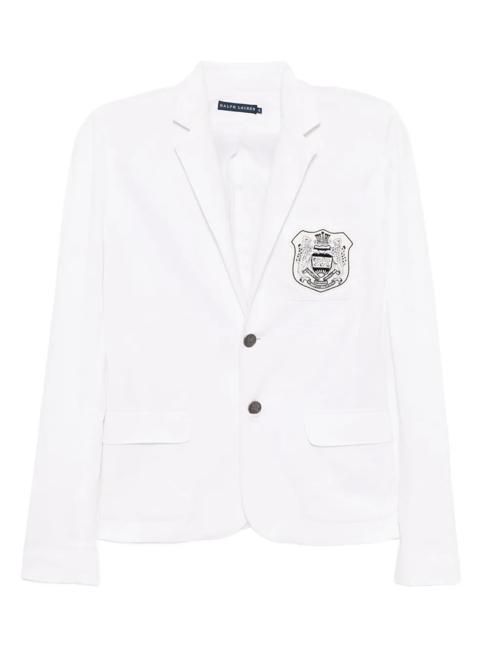Пиджак с вышитым логотипом POLO RALPH LAUREN, белый
Пиджак с вышитым логотипом POLO RALPH LAUREN, белый