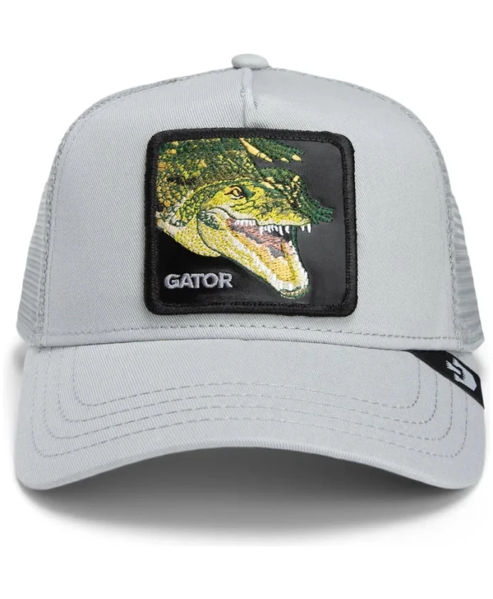 Бейсболка с изображением животного из болота, серая. Goorin Bros, серый
Бейсболка с изображением животного из болота, серая. Goorin Bros, серый