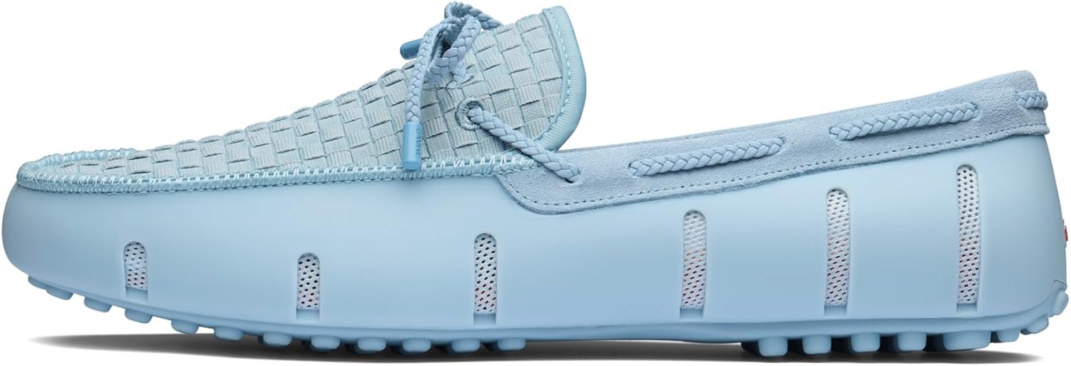 Мужские лоферы SWIMS, мужские повседневные слипоны для лета, удобные стильные плетеные драйверные лоферы, модная обувь для пляжа, синий
Мужские лоферы SWIMS, мужские повседневные слипоны для лета, удобные стильные плетеные драйверные лоферы, модная обувь для пляжа, синий