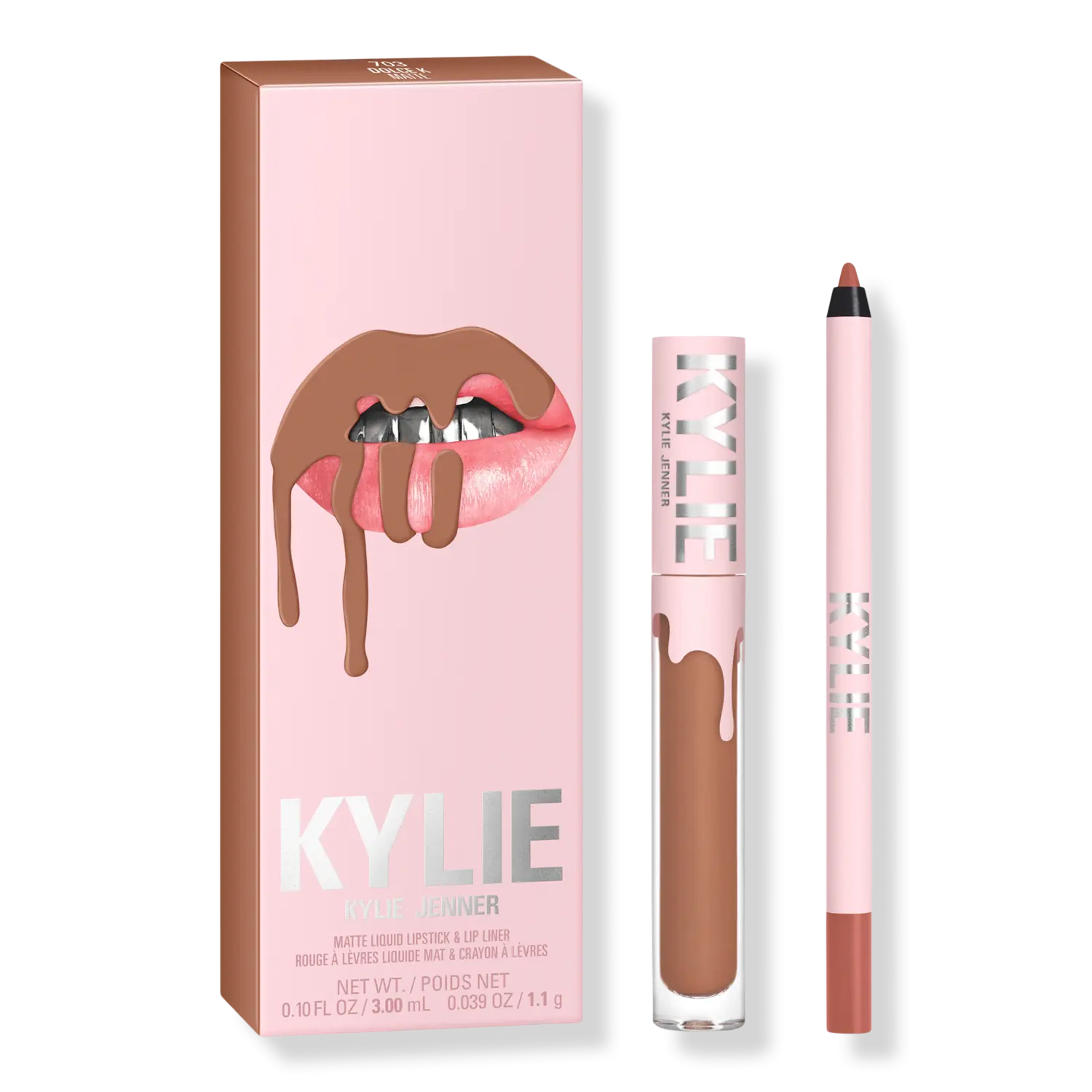 Набор матовых помад KYLIE COSMETICS, 703 Dolce K (taupe nude)
Набор матовых помад KYLIE COSMETICS, 703 Dolce K (taupe nude)
