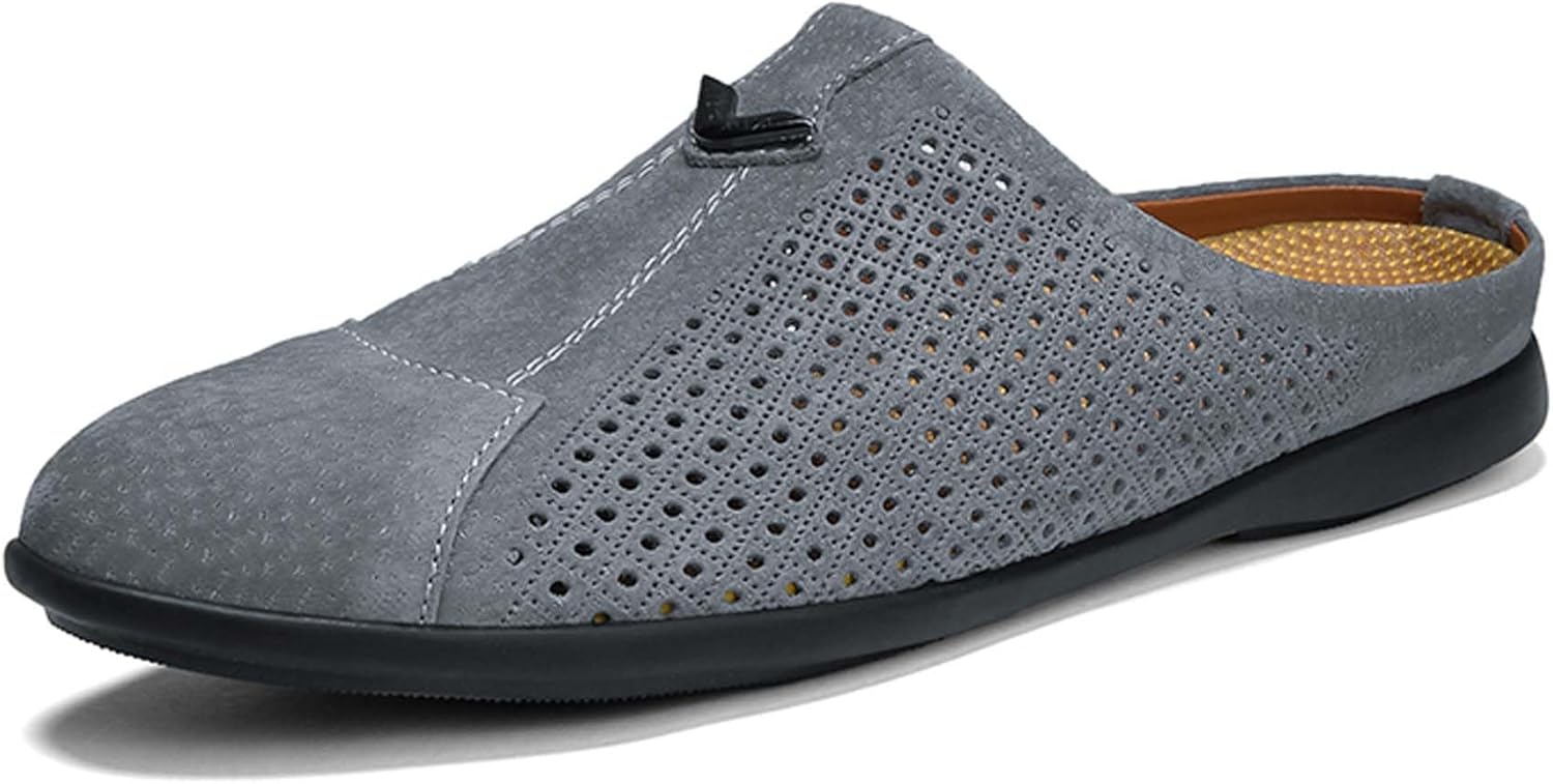 Мужские тапочки Классические кожаные ручной работы Повседневная обувь Комфортные мягкие лоферы на скользящей подошве Для прогулок на улице Dzbajrqm, серый
Мужские тапочки Классические кожаные ручной работы Повседневная обувь Комфортные мягкие лоферы на скользящей подошве Для прогулок на улице Dzbajrqm, серый