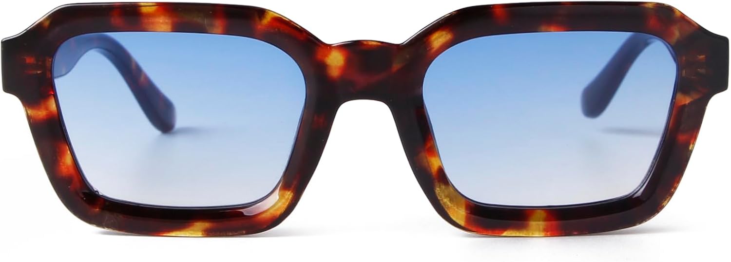 Модные квадратные солнцезащитные очки ADE WU для женщин и мужчин, уникальные дизайнерские очки в стиле 70-х и 80-х годов с квадратной оправой, Tortoise Shell/Blue Colored Lens
Модные квадратные солнцезащитные очки ADE WU для женщин и мужчин, уникальные дизайнерские очки в стиле 70-х и 80-х годов с квадратной оправой, Tortoise Shell/Blue Colored Lens