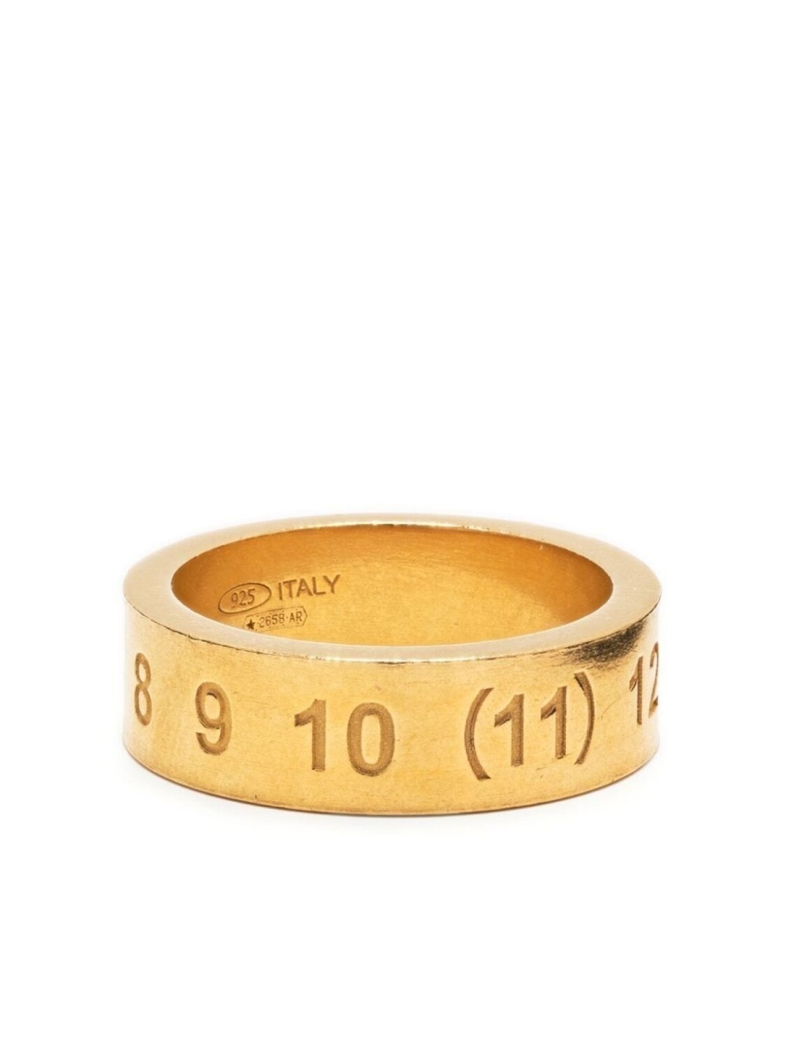 Кольцо Numerical с гравировкой Maison Margiela, золотой
Кольцо Numerical с гравировкой Maison Margiela, золотой